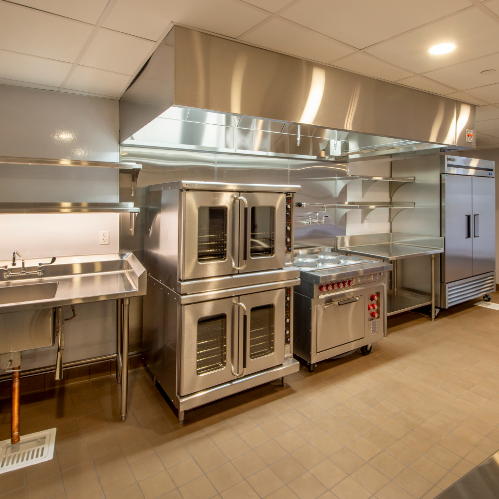 Setting up a commercial kitchen