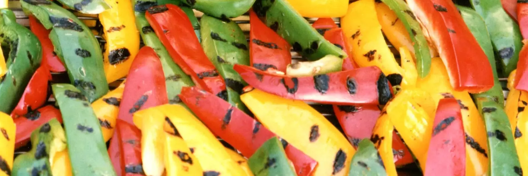 Grills and bar markers for vegetarian food production