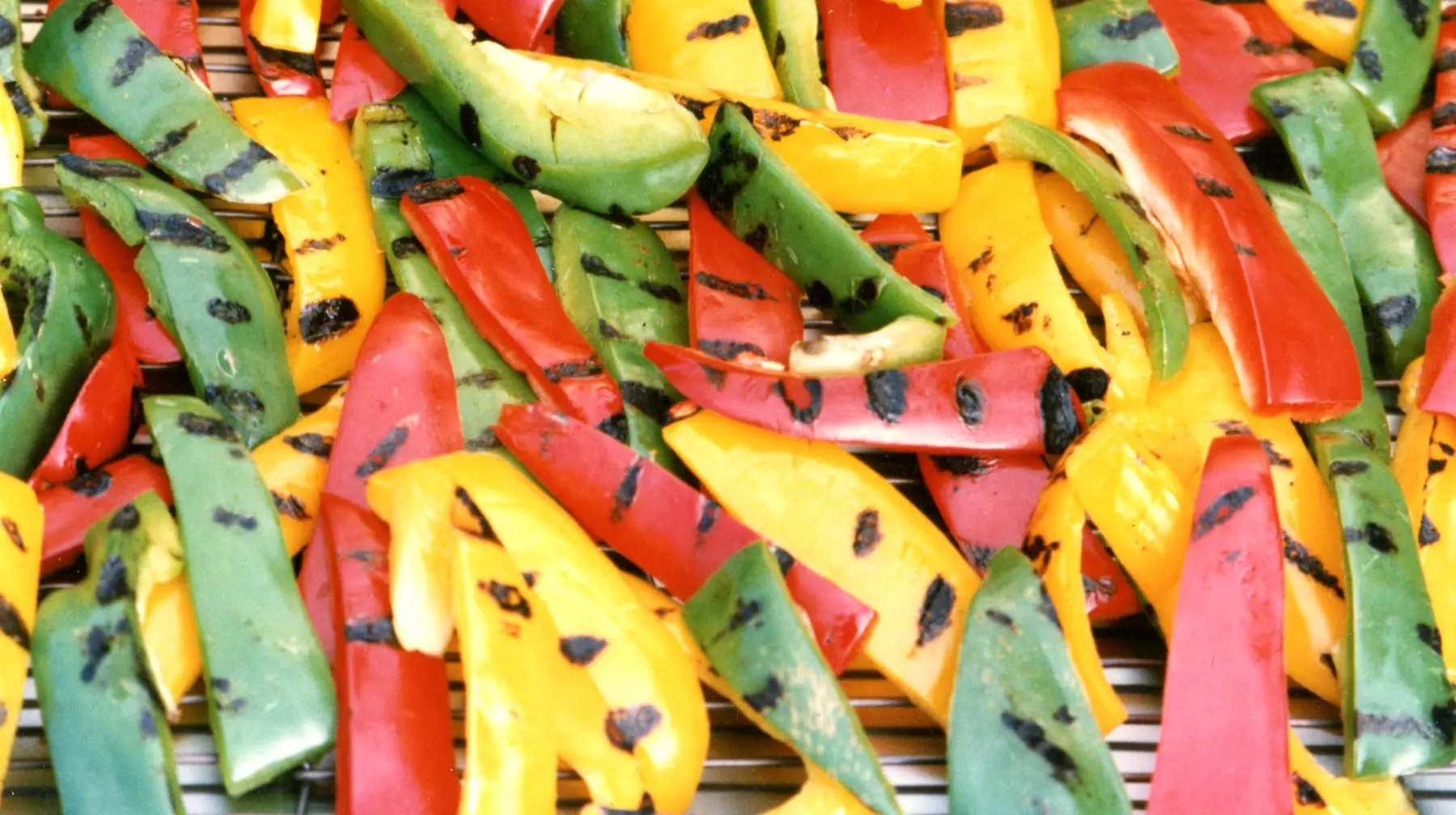 Grills and bar markers for vegetarian food production